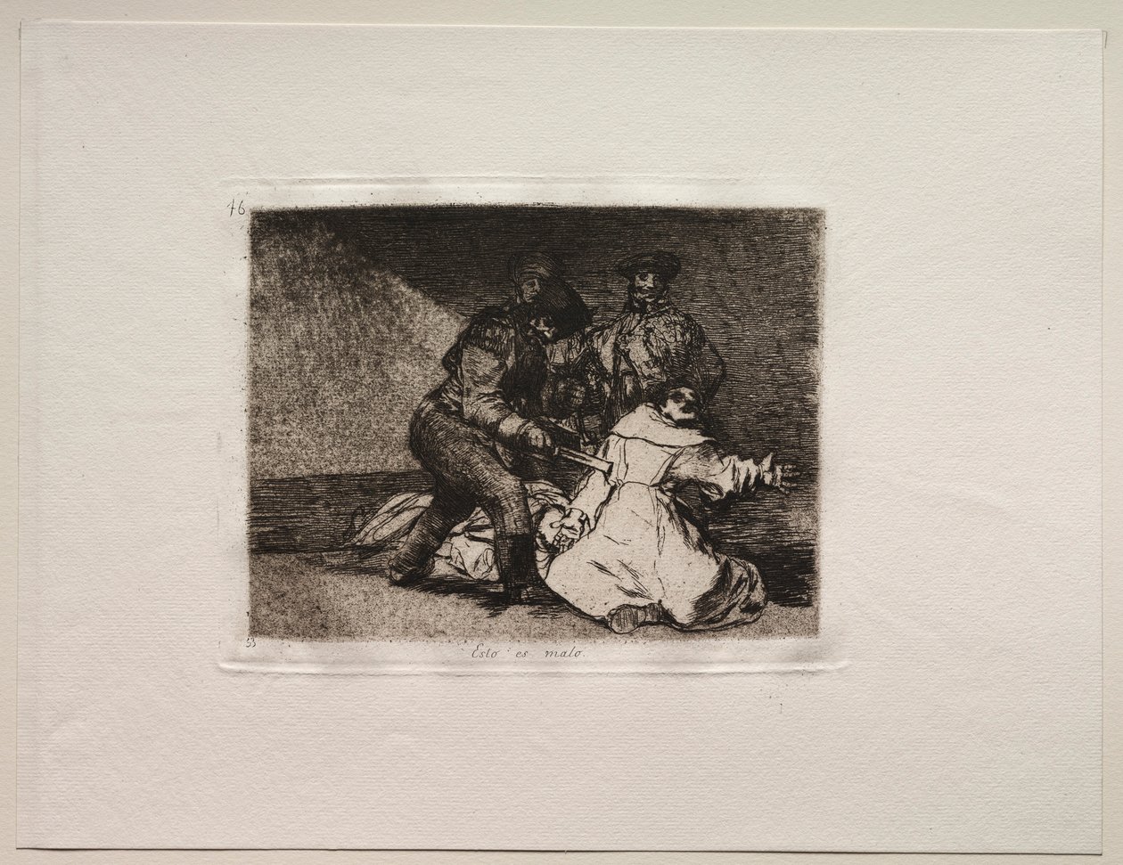 Gli orrori della guerra: Questo è male da Francisco de Goya