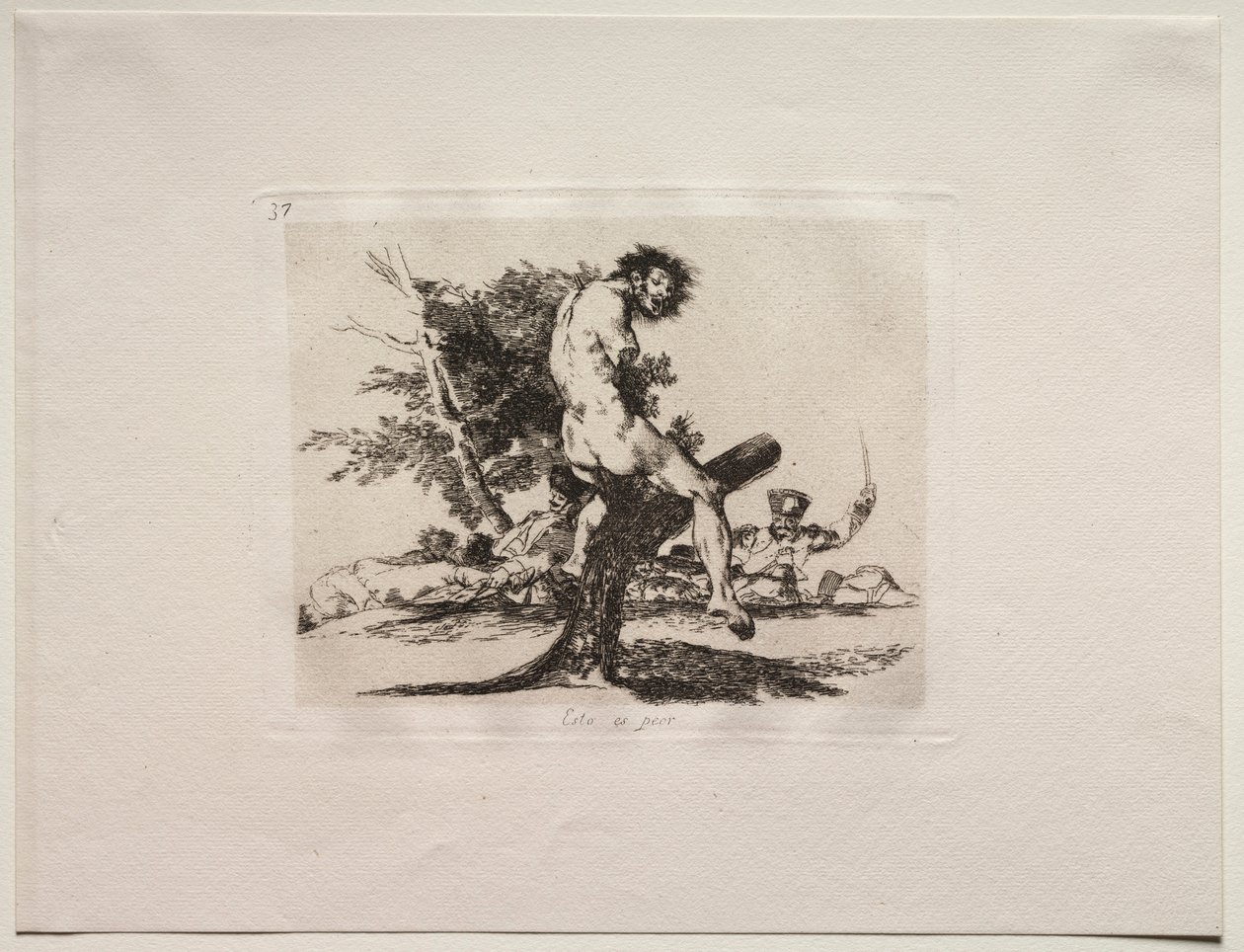 Gli orrori della guerra: Questo è peggio da Francisco de Goya