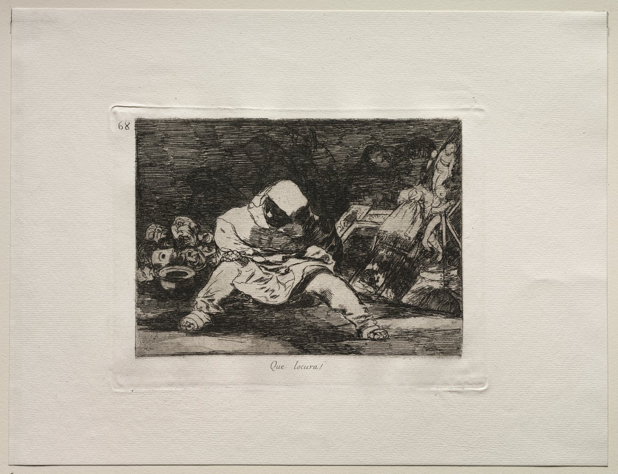 Gli orrori della guerra: Che follia! da Francisco de Goya