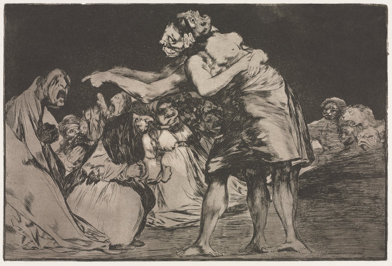I proverbi: Follia matrimoniale da Francisco de Goya