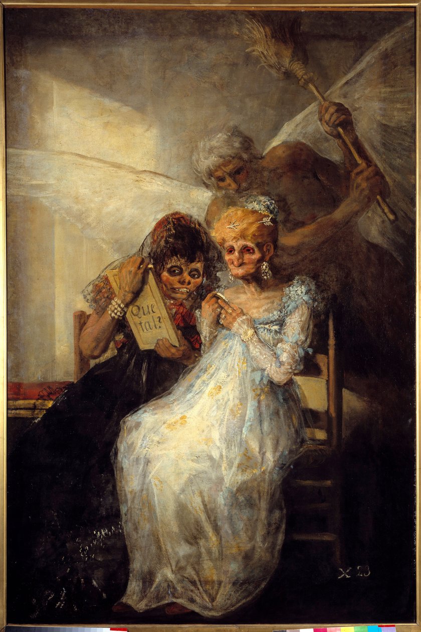Il tempo o la vecchiaia da Francisco de Goya