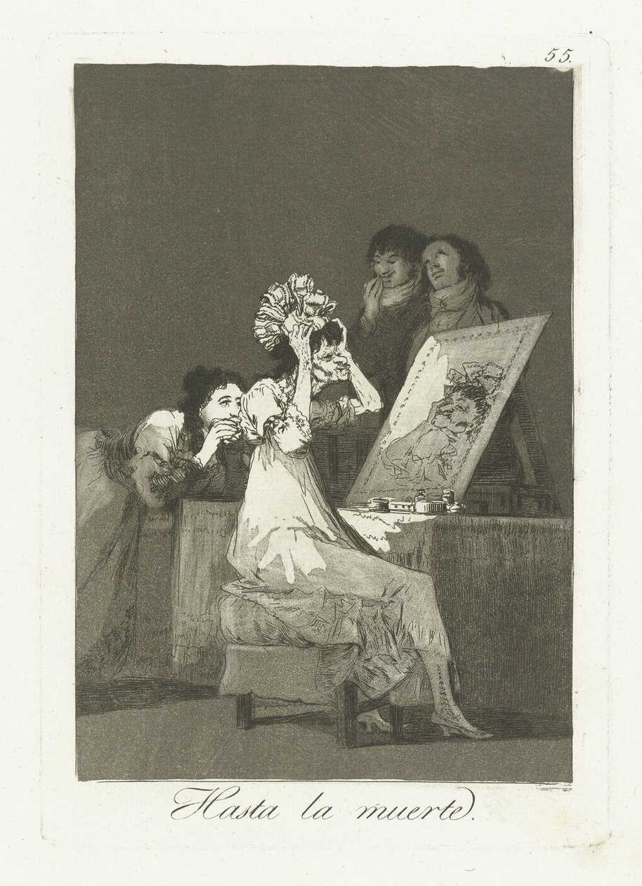 Fino alla morte da Francisco de Goya