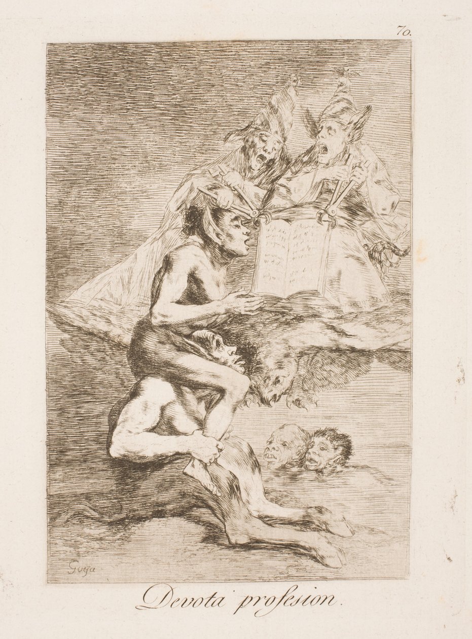 Confessione di fede da Francisco de Goya