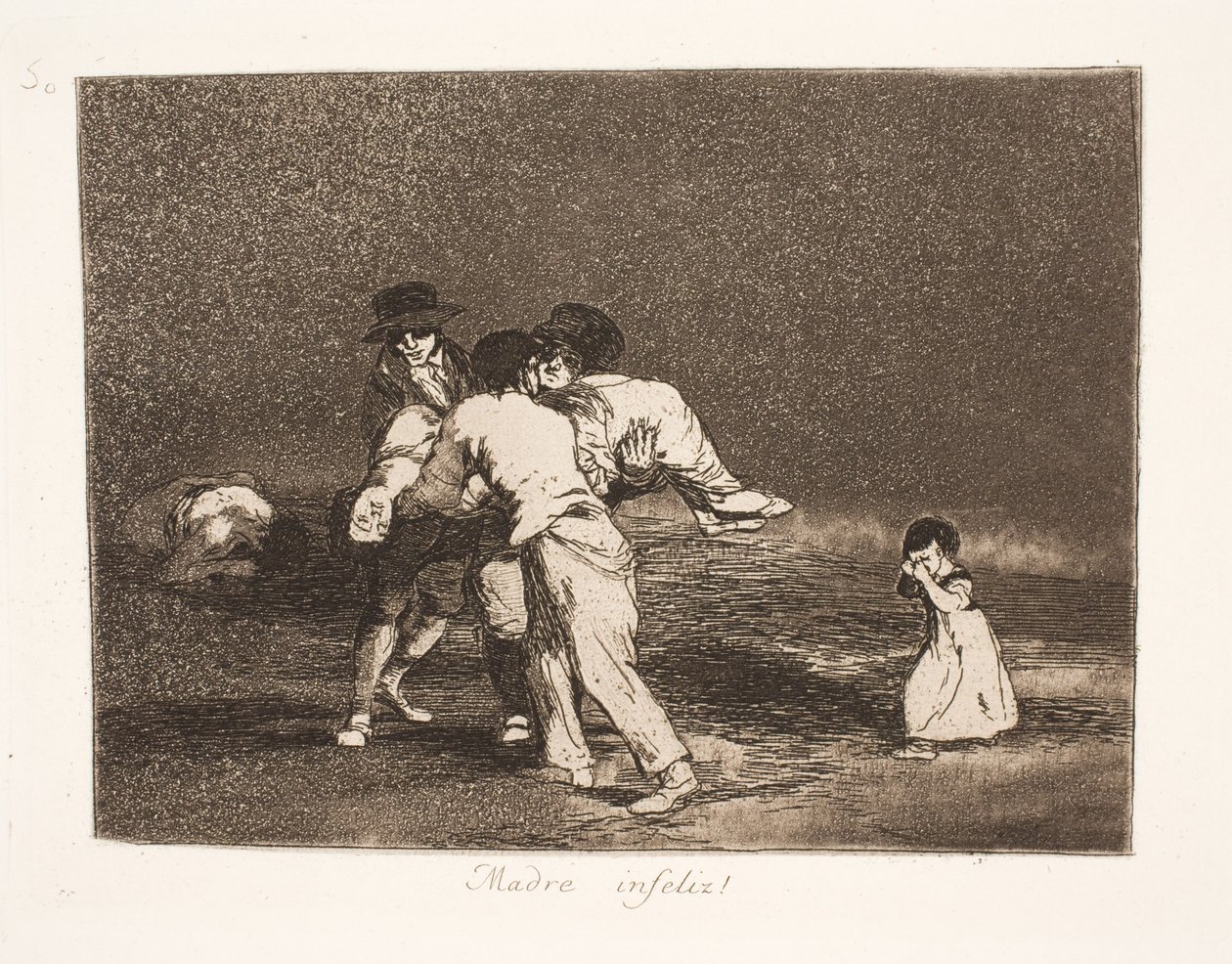 Madre infelice (50) da Francisco de Goya
