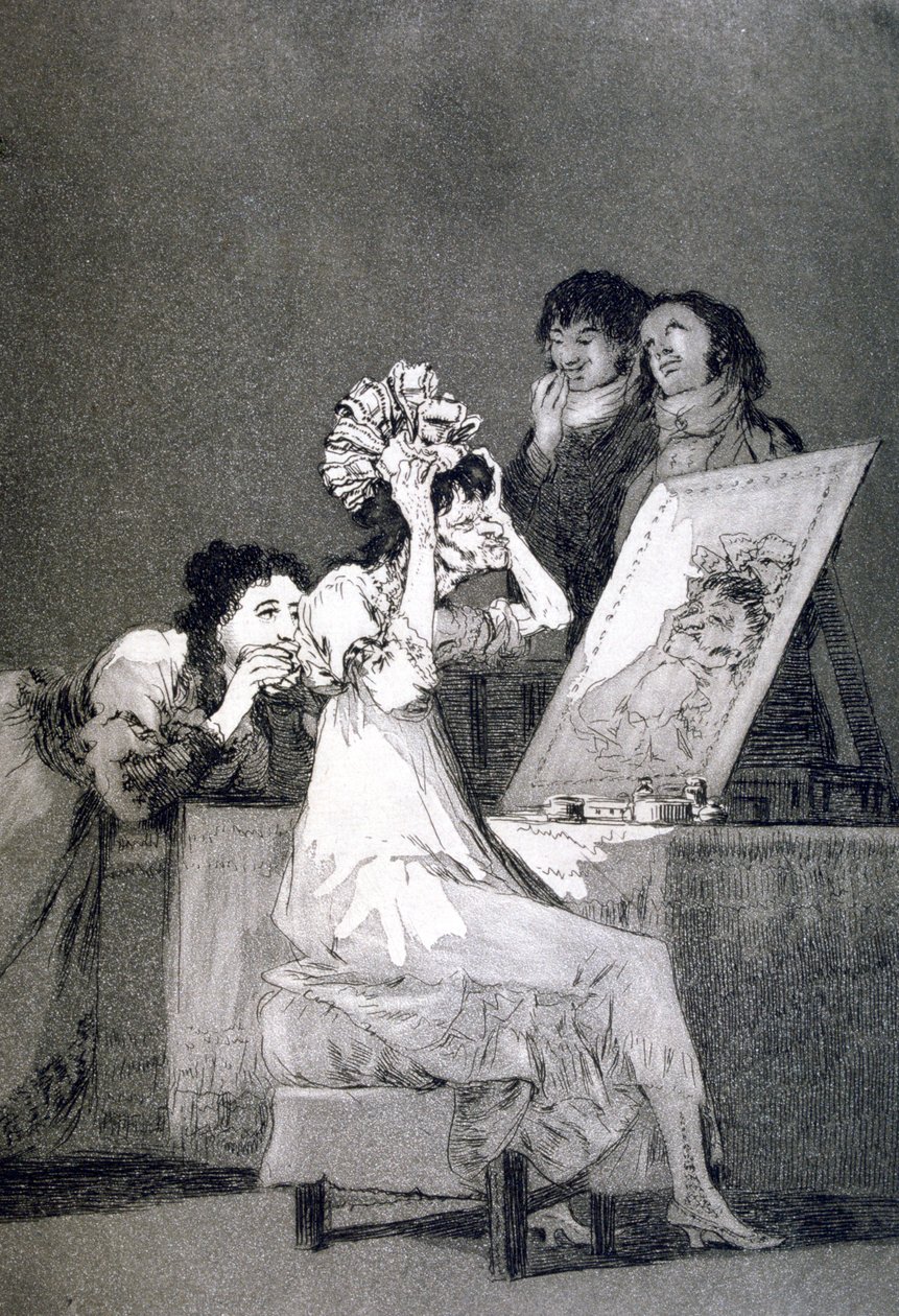 Fino alla morte da Francisco de Goya