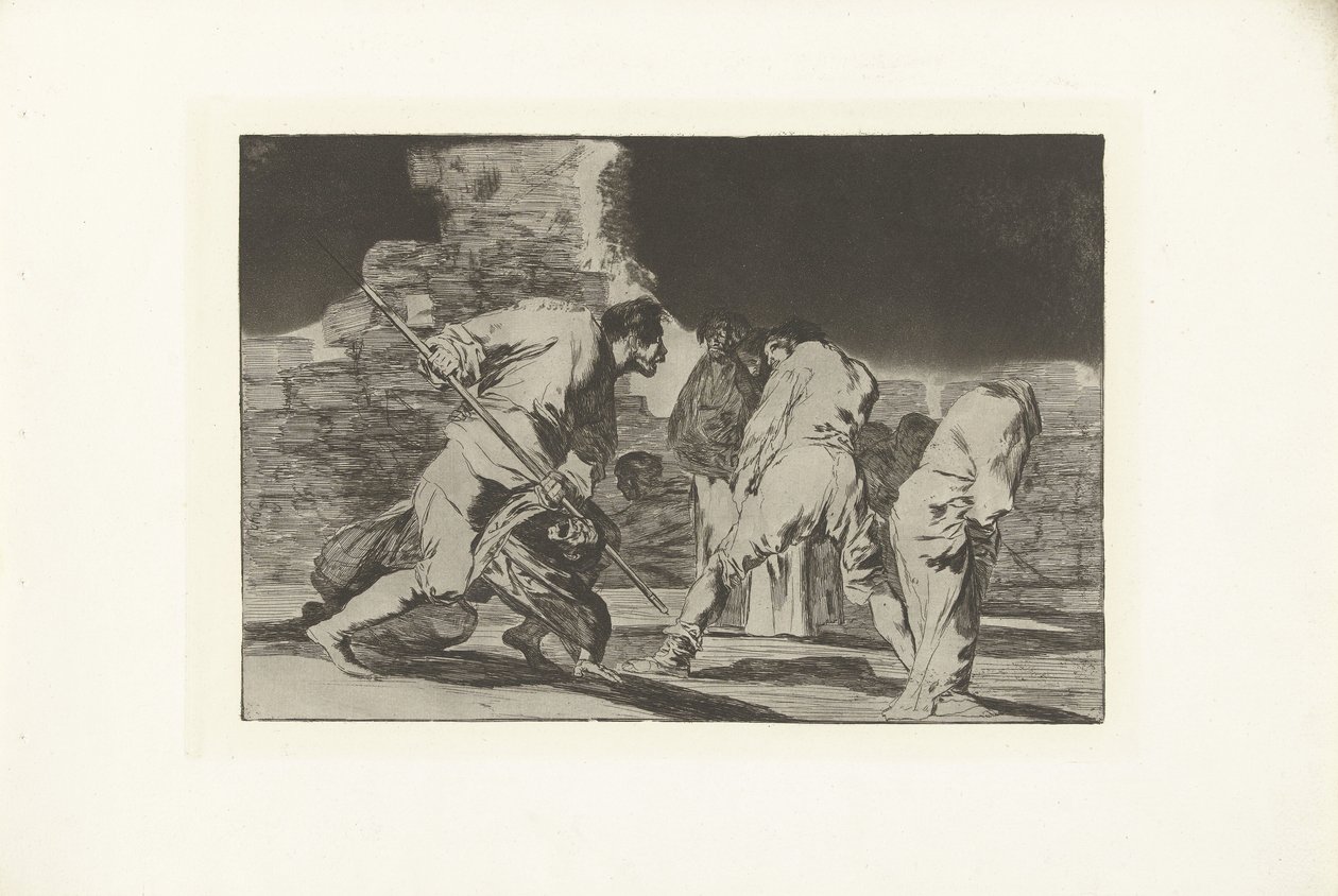 Follia furiosa da Francisco de Goya
