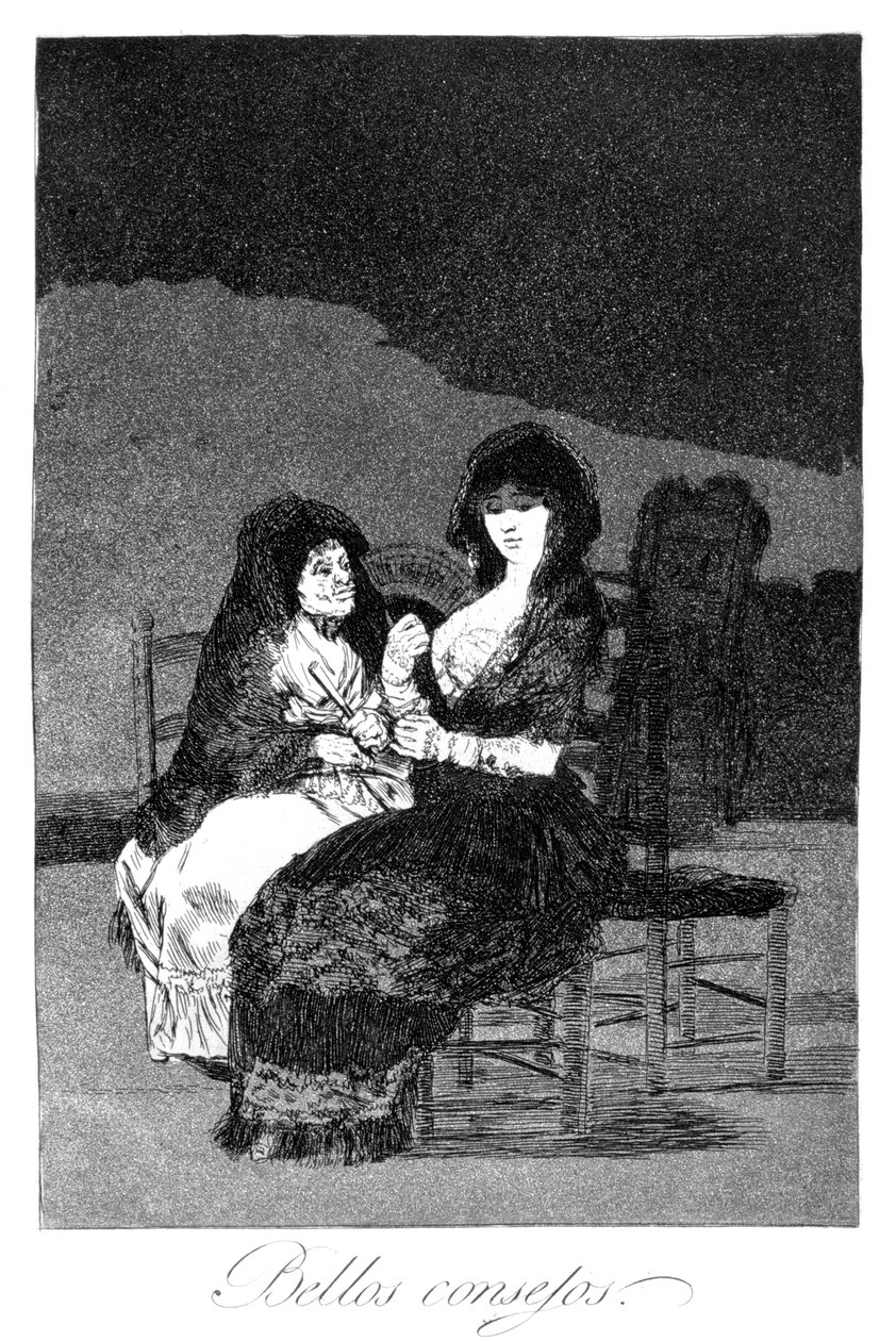 Meraviglioso consiglio, 1799 da Francisco de Goya
