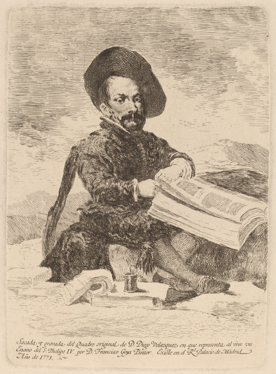 Un Nano da Francisco de Goya after Diego Velázquez