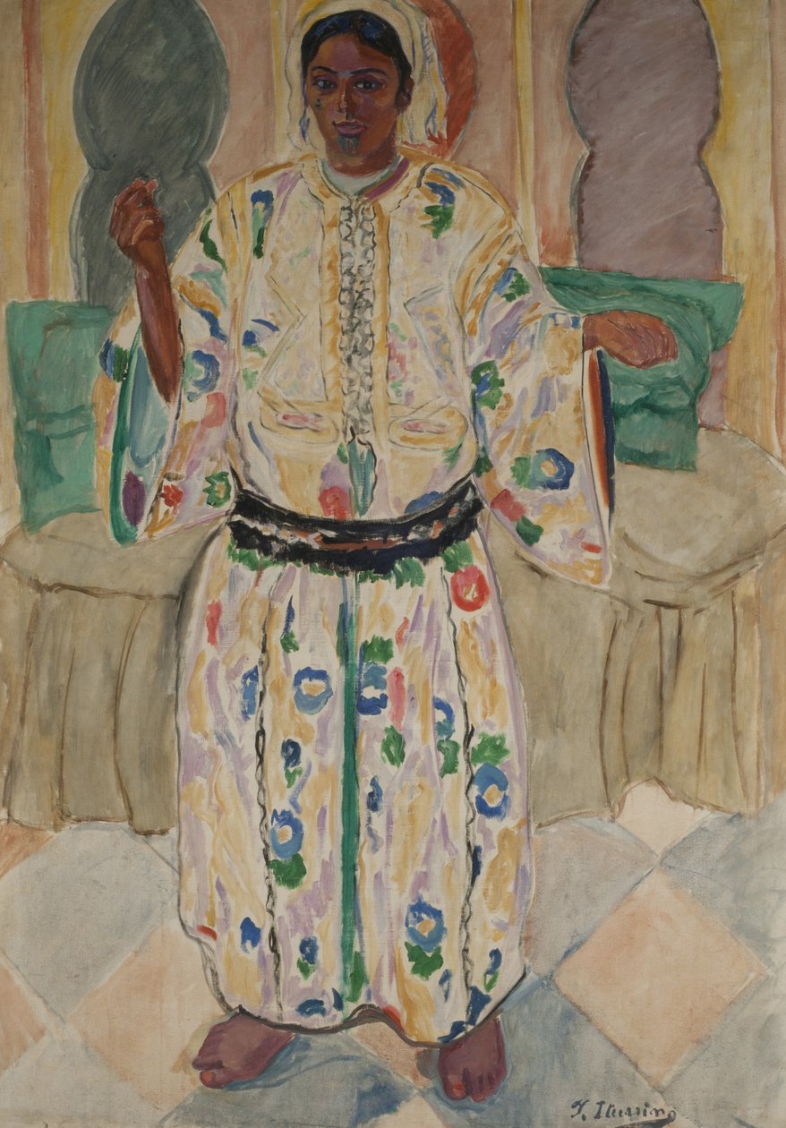 Donna abita da Francisco de Iturrino