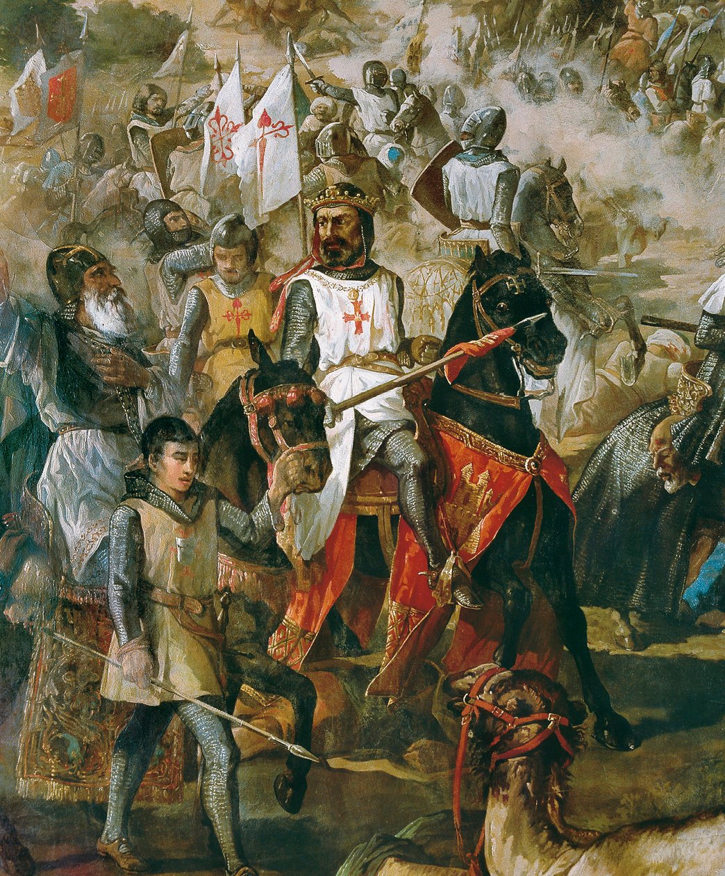 Reconquista della Spagna: battaglia di Las Navas de Tolosa il 16/07/1212 tra l
