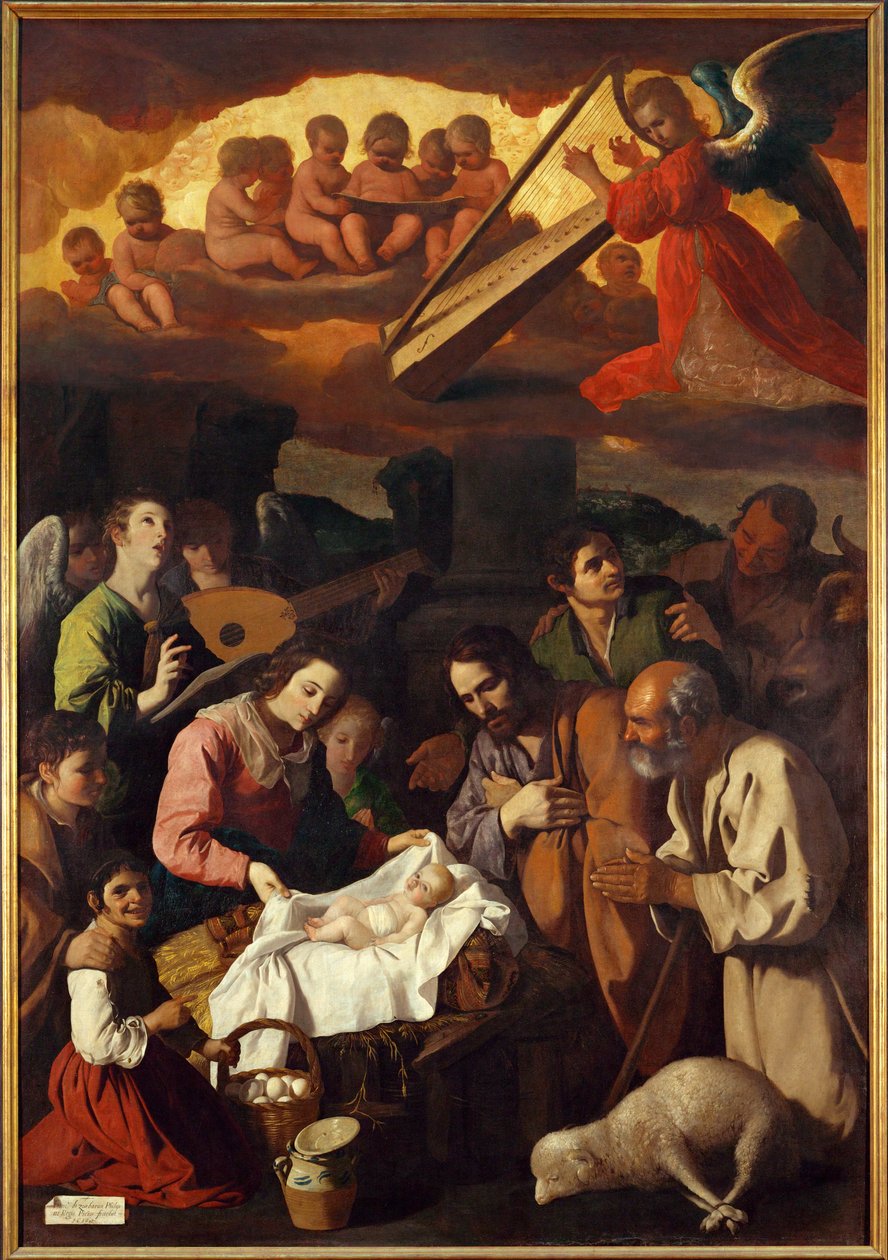 Francisco de Zurbaran (olio su tela) da Francisco de Zurbaran