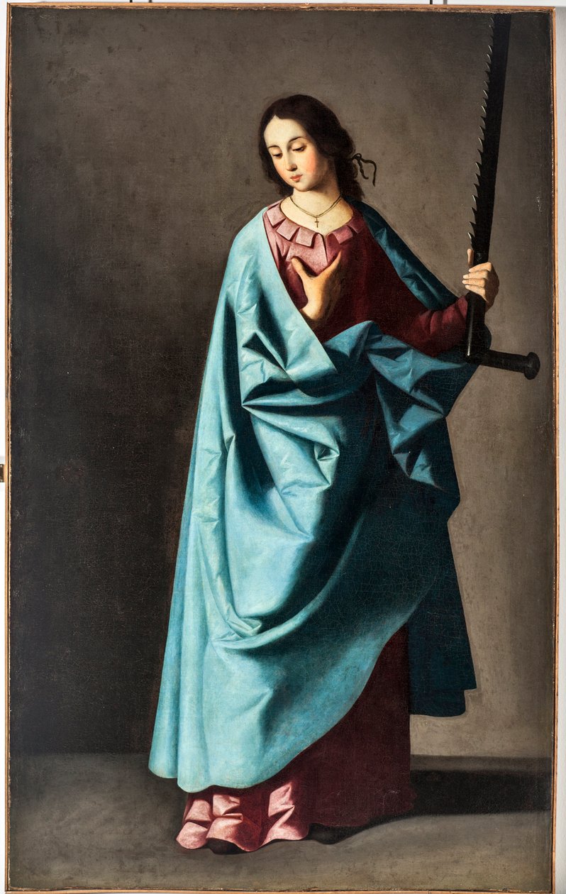 Grande Martire Eufemia da Francisco de Zurbaran