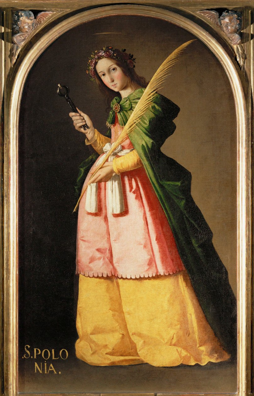 Santa Apollonia ... da Francisco de Zurbaran
