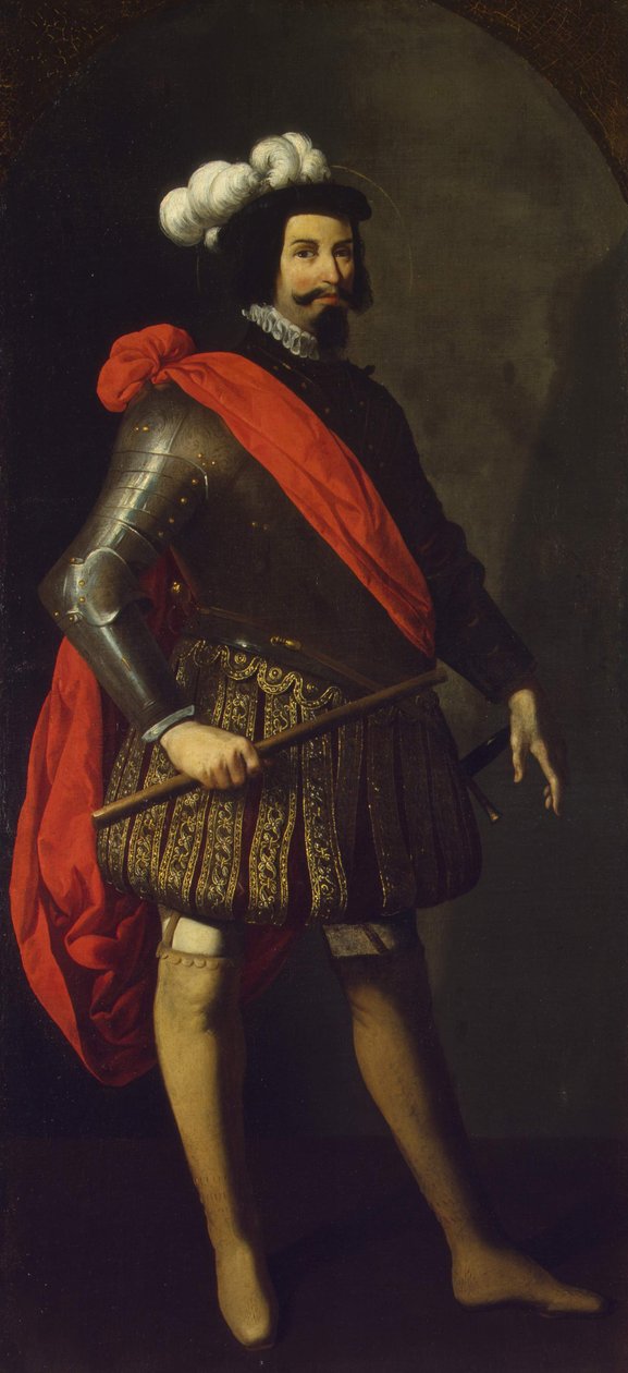 San Ferdinando III di Castiglia, ca 1630-1634 da Francisco de Zurbaran