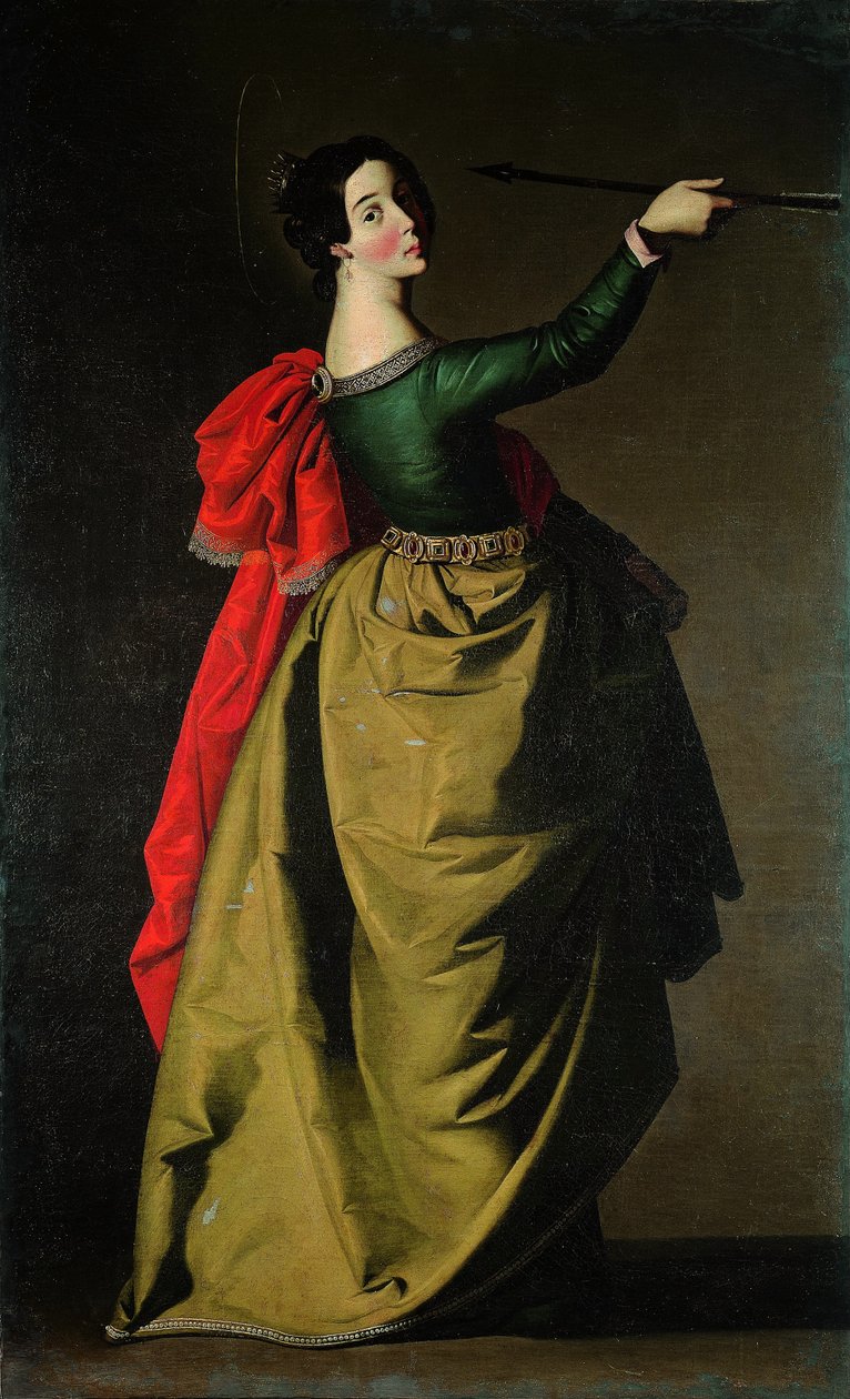 Santa Orsola, 1635-1640 da Francisco de Zurbaran