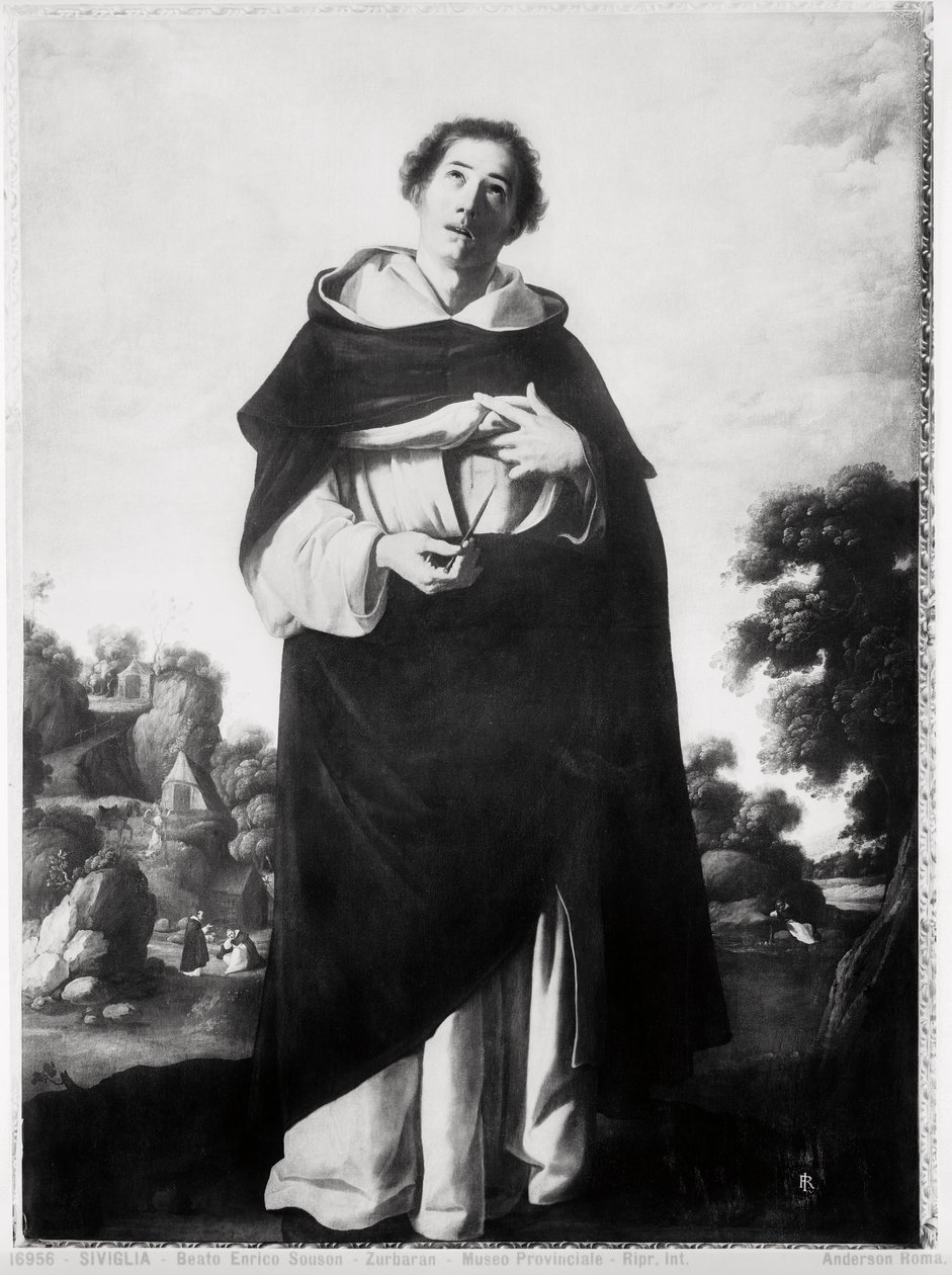 Il Beato Enrico Suso, c.1636-38 da Francisco de Zurbaran