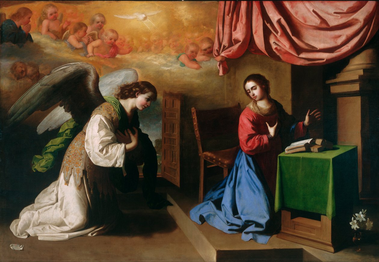 Annunciazione da Francisco de Zurbaran