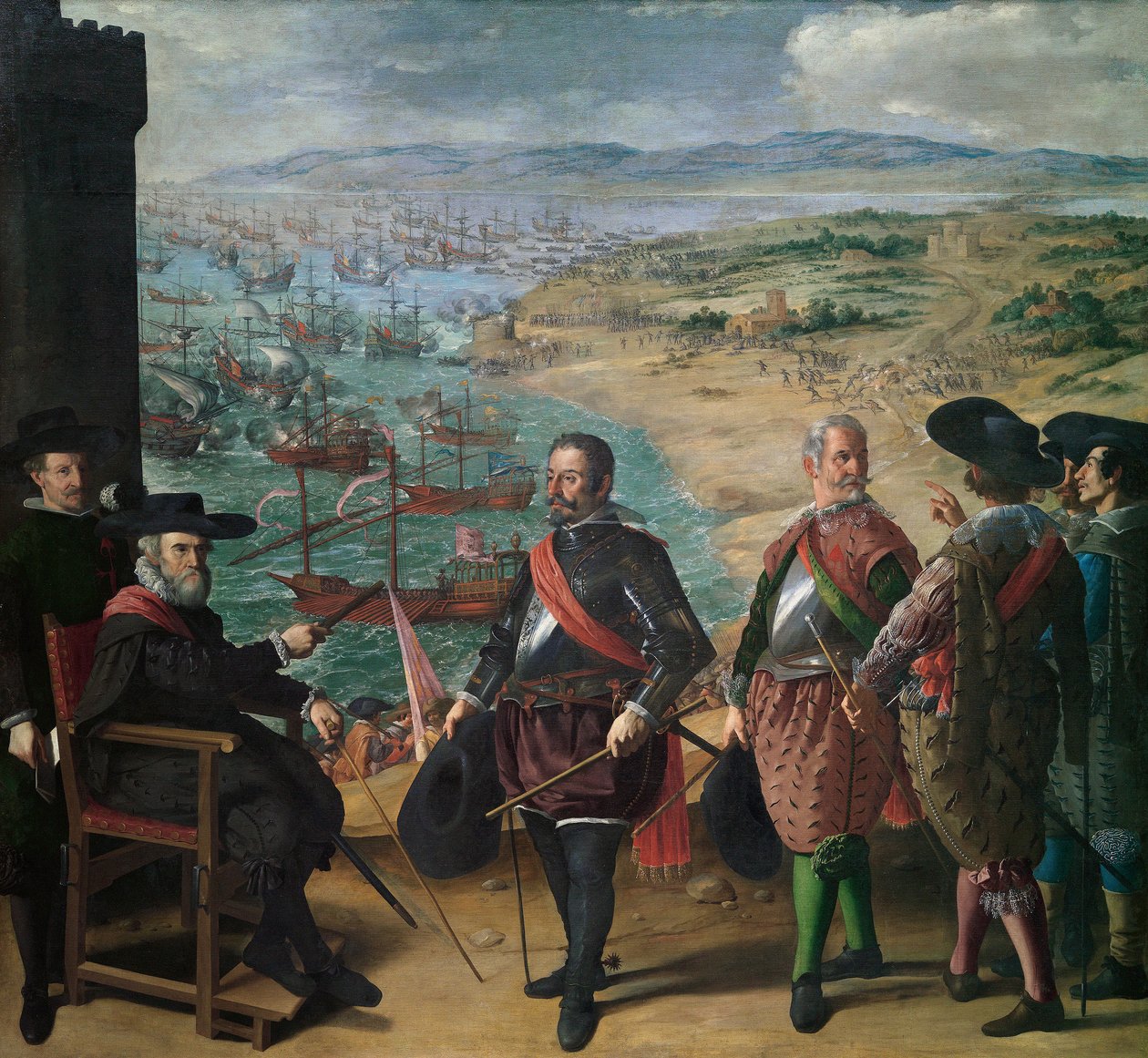 Difesa di Cadice contro gli inglesi da Francisco de Zurbaran