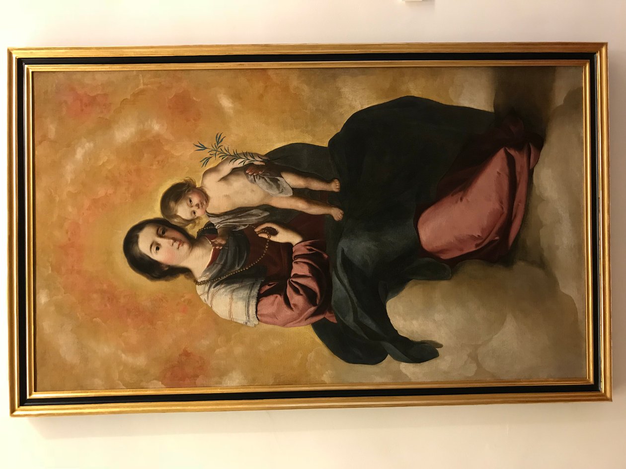 Francisco de Zurbarán - Vergine del Rosario da Francisco de Zurbaran