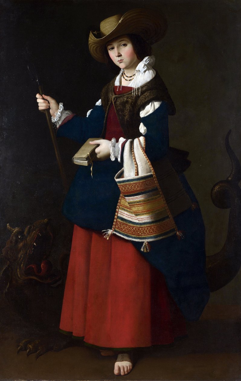 Santa Margherita di Antiochia da Francisco de Zurbaran