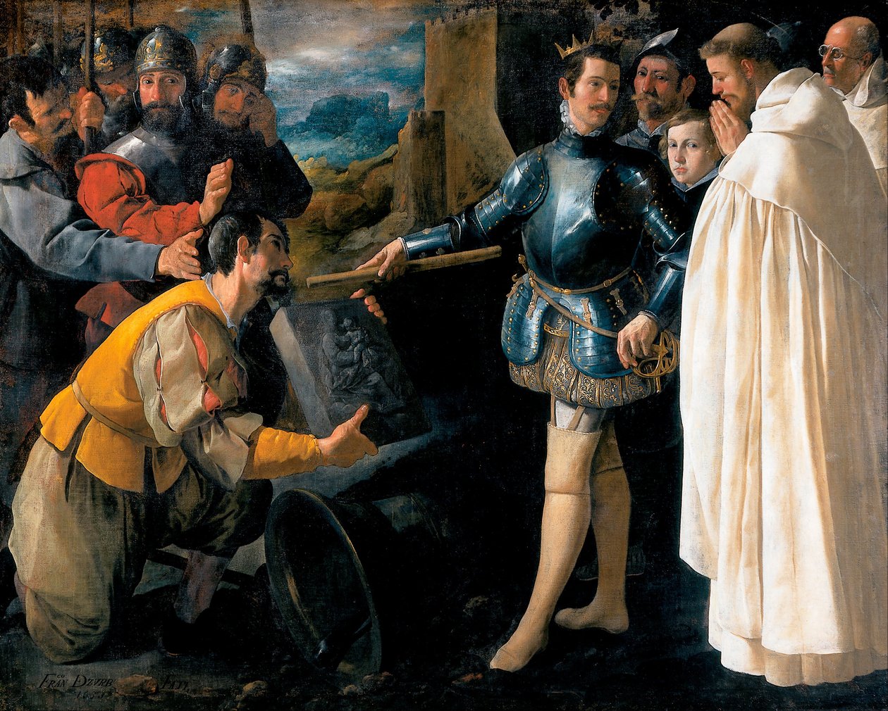 San Pietro Nolasco che recupera l
