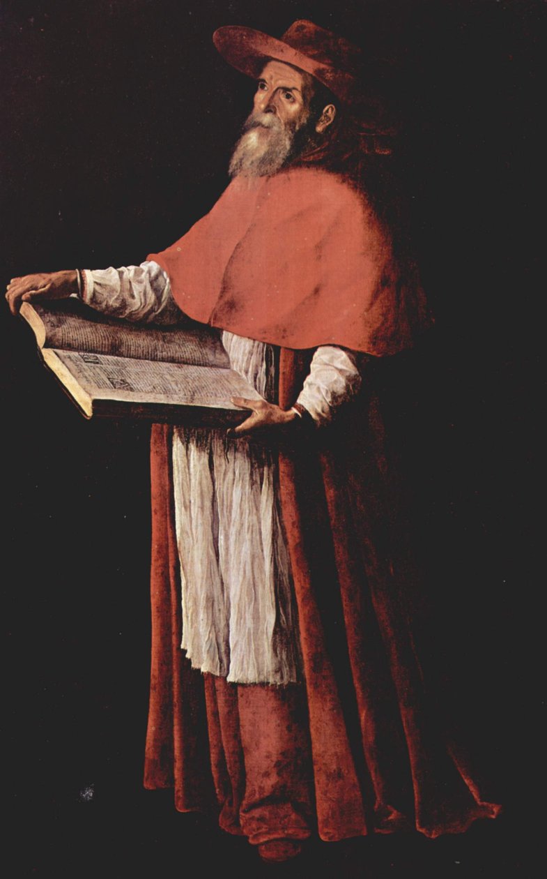Spagnolo: San Jerónimo Saint Jerome da Francisco de Zurbaran