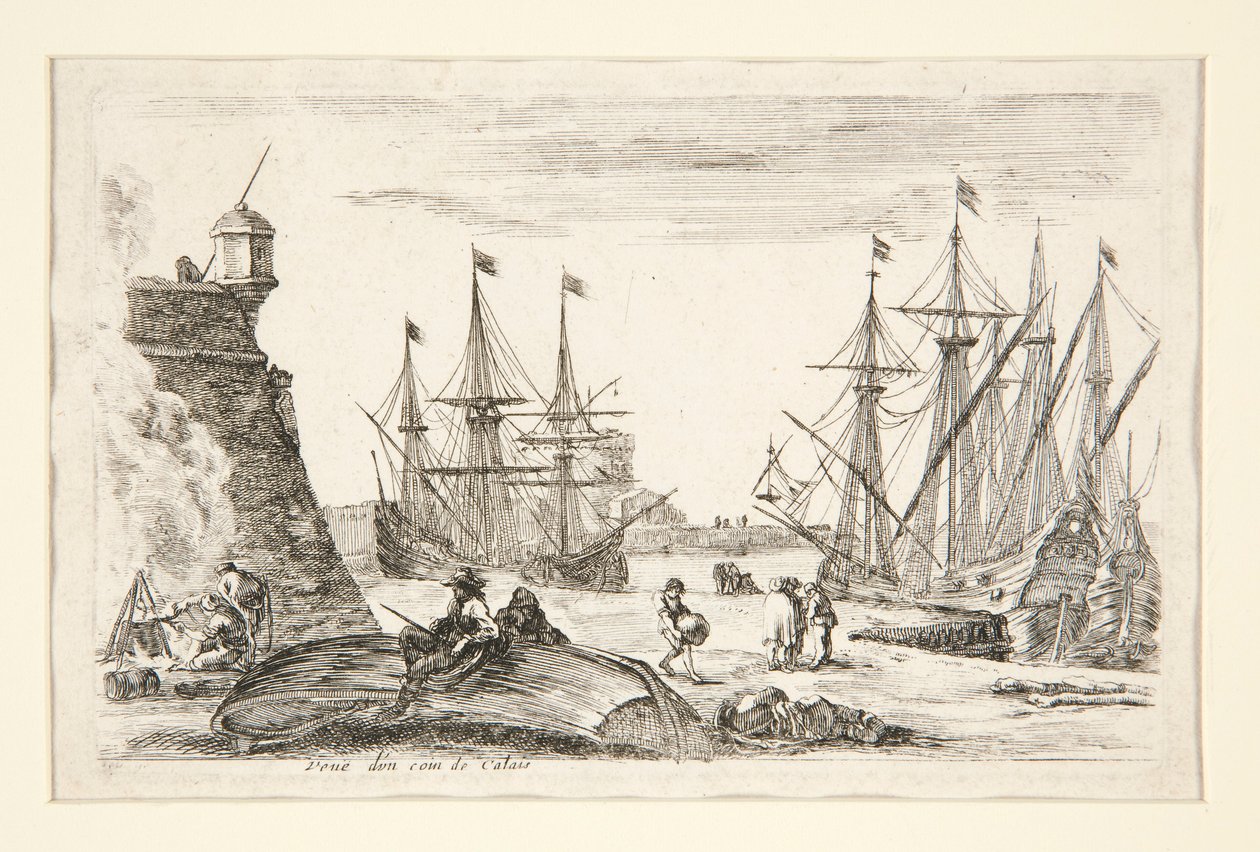 Ingresso a un angolo di Calais da Franciscus van der Steen