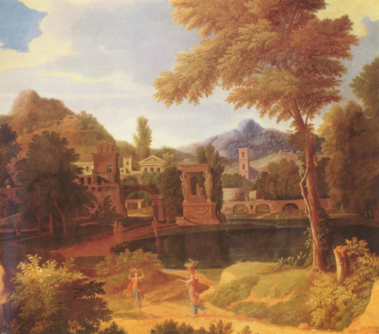 Paesaggio da Francisque Millet