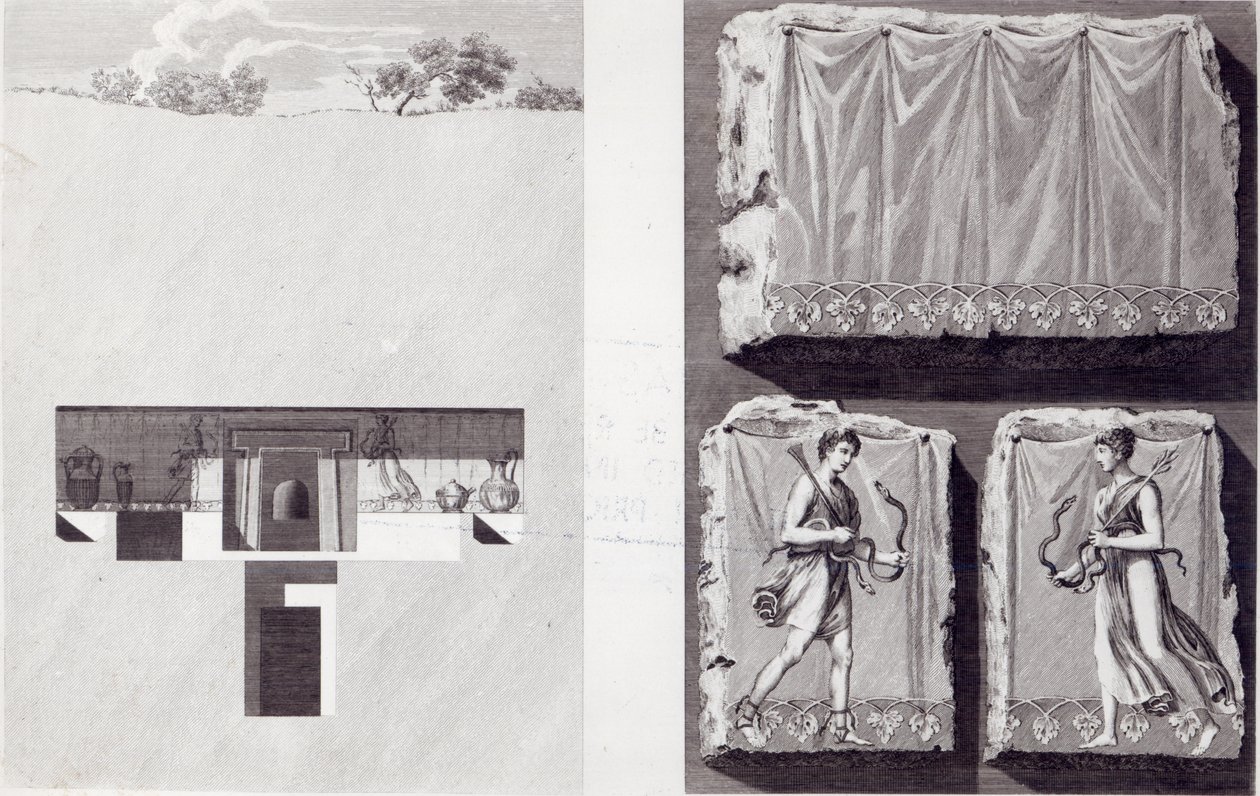 Tombe etrusche da Franciszek Smuglewicz