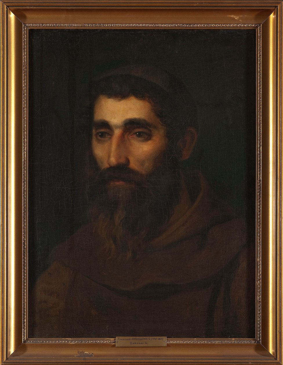 Ritratto di un monaco da Franciszek Smuglewicz