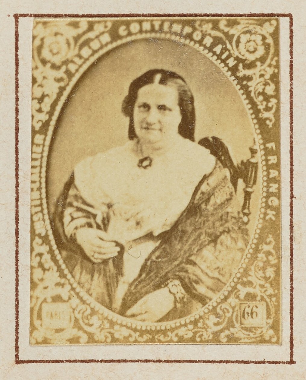Maria Cristina delle Due Sicilie da Franck (François Marie Louis Alexandre Gobinet de Villecholles)