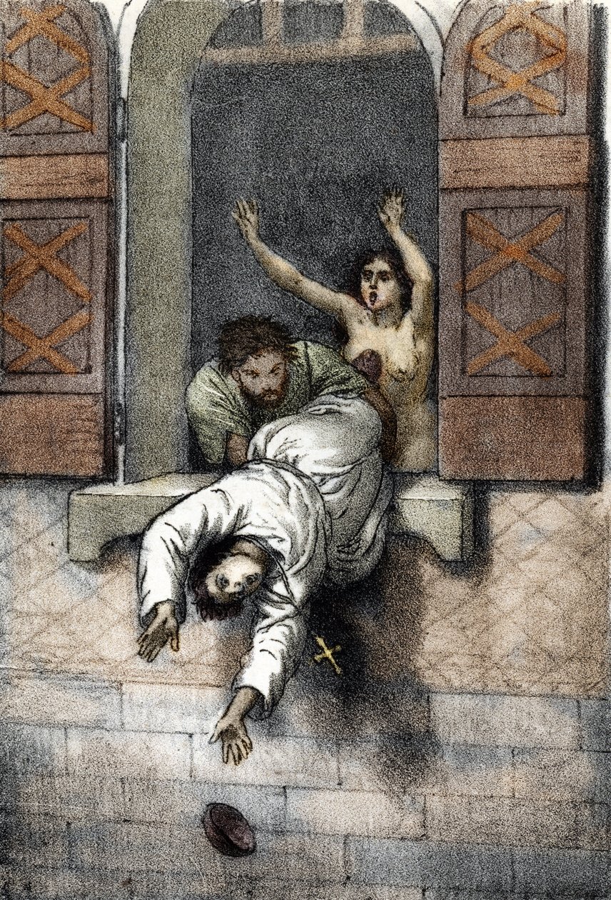 Medioevo: la morte di Papa Giovanni XII da Franco Mistrali