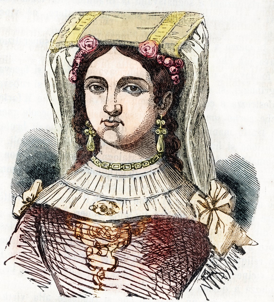 Ritratto della nobile romana Marozia Iere da Franco Mistrali