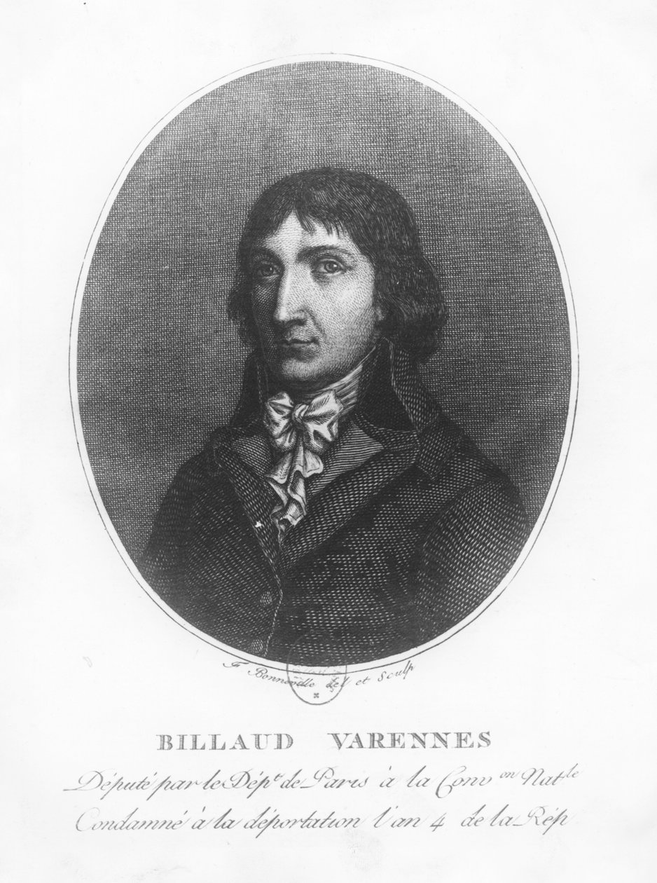 Jacques Nicolas Billaud-Varenne da Francois Bonneville