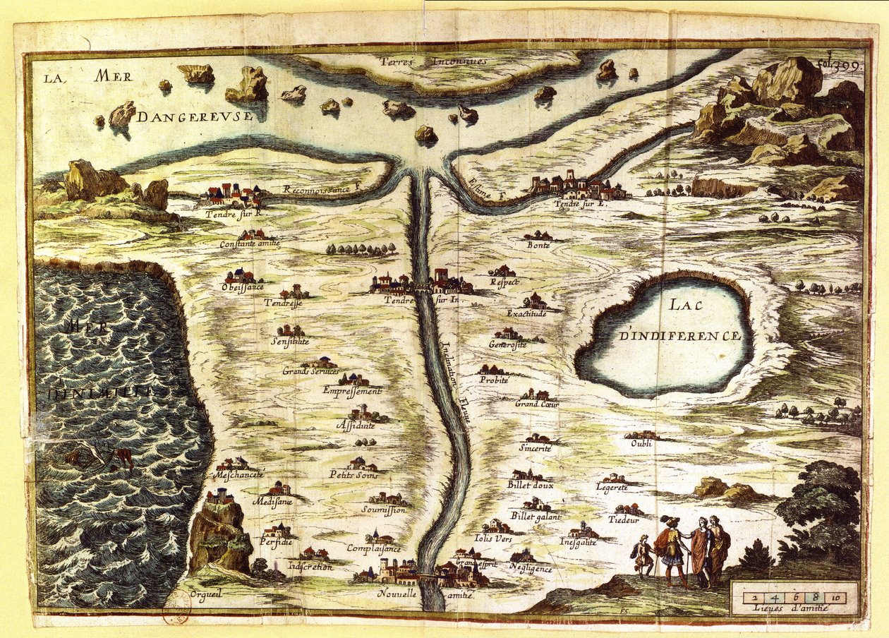 Mappa allegorica delle fasi dell