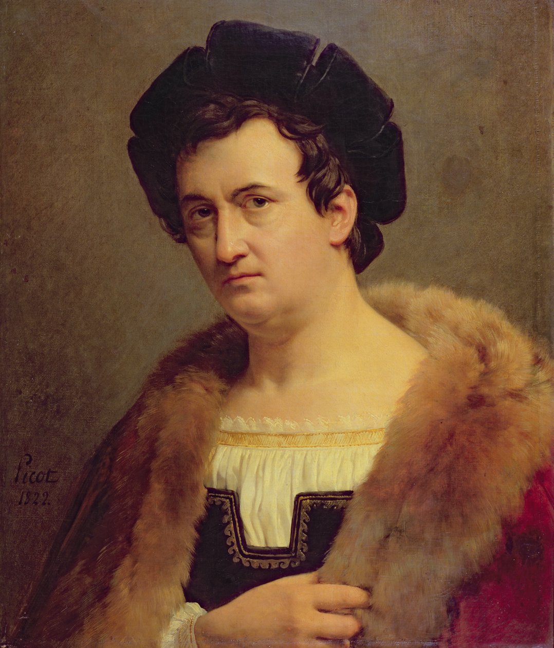 Ritratto di François Joseph Talma, 1822 da Francois Edouard Picot