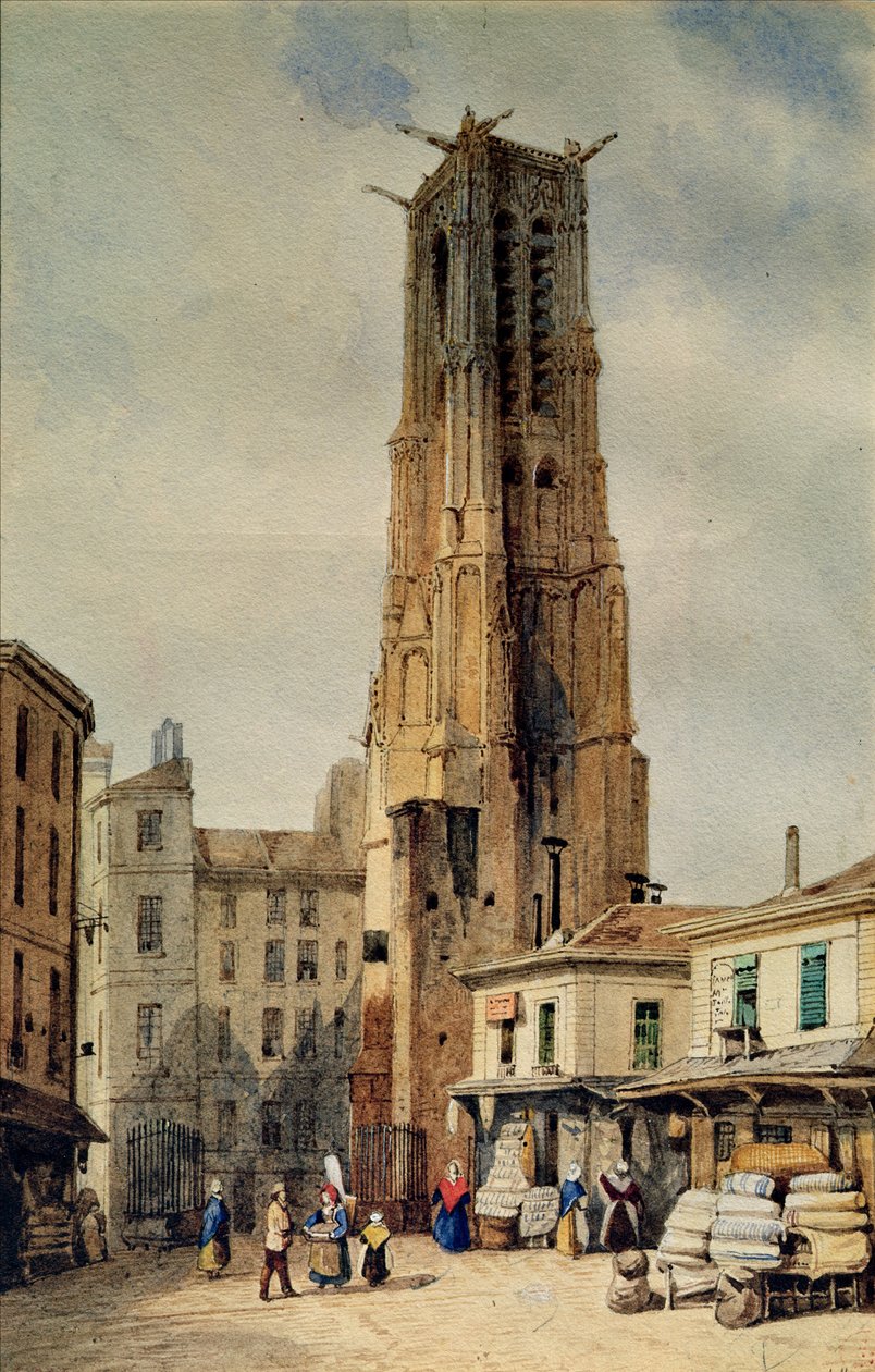 Tour Saint-Jacques da Francois Etienne Villeret