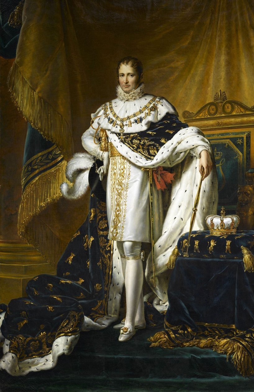 Giuseppe Bonaparte come re di Spagna da Baron François Pascal Simon Gérard