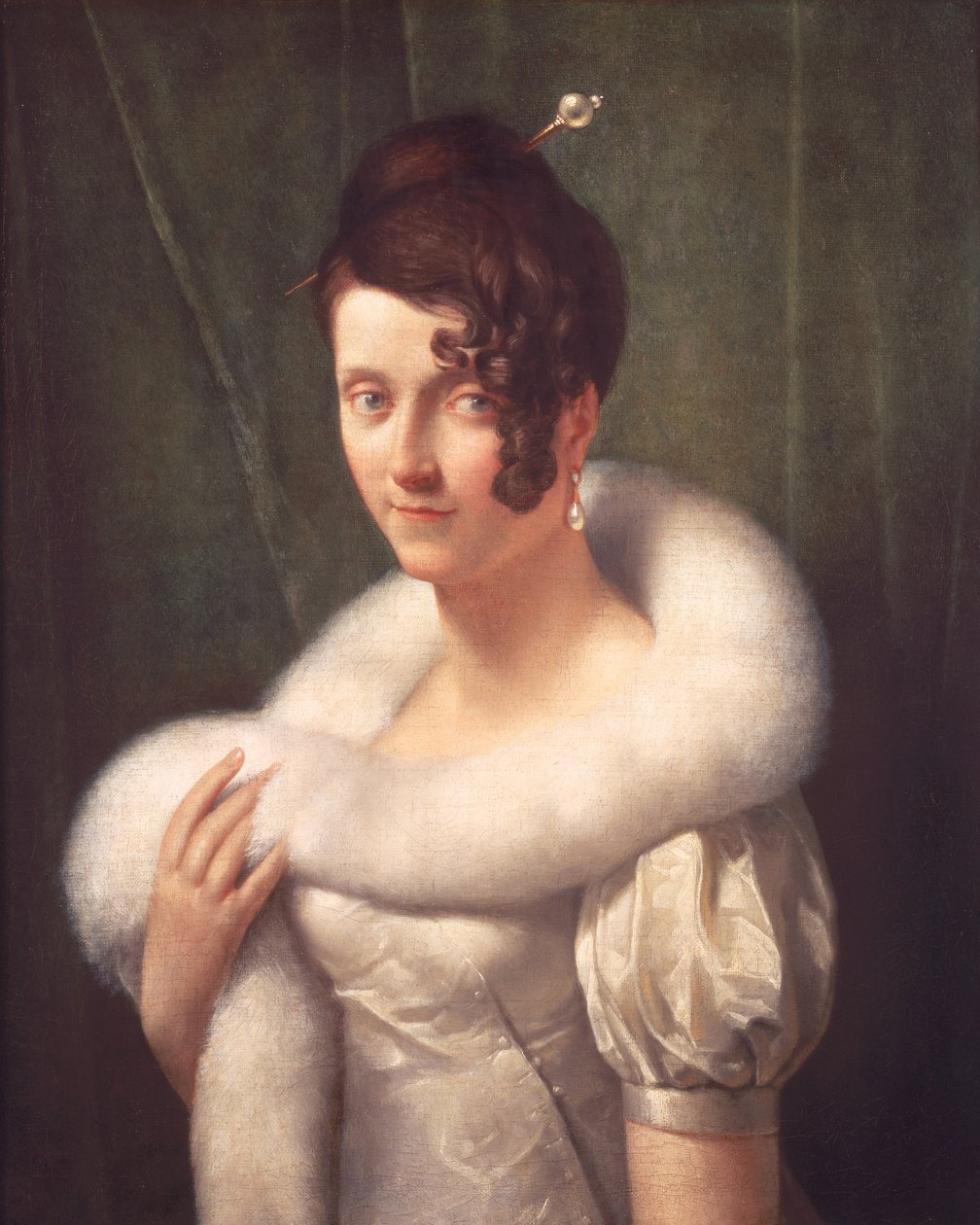 Ritratto di una donna con una forcina da Baron François Pascal Simon Gérard
