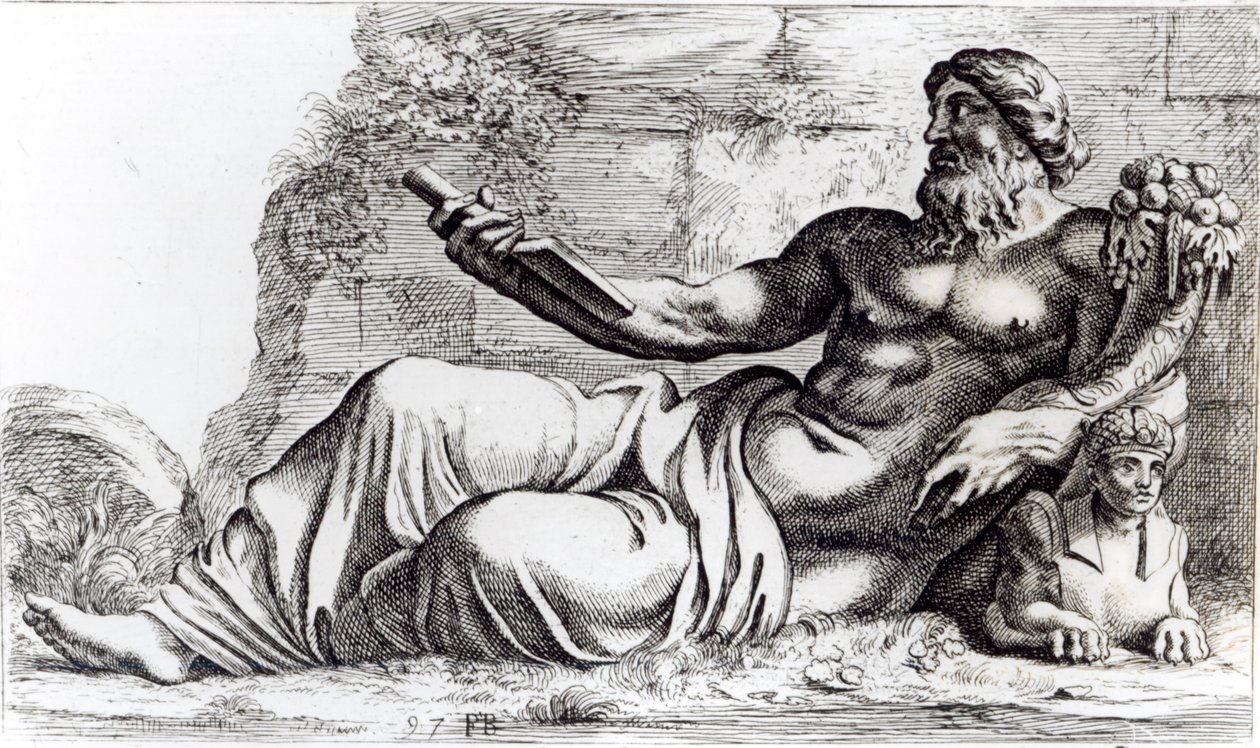 Fiume Nilo, c.1653 da Francois Perrier