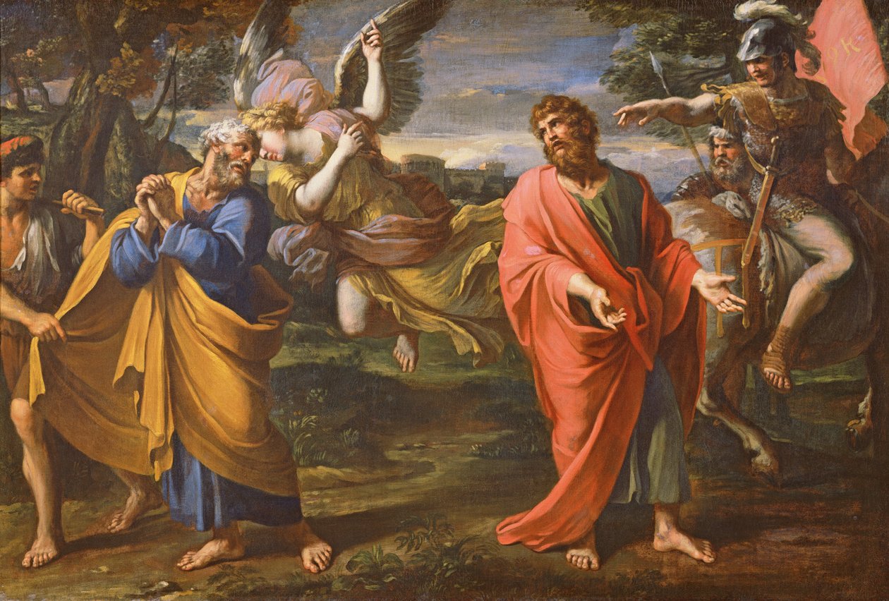 La separazione di San Pietro e San Paolo da Francois Perrier