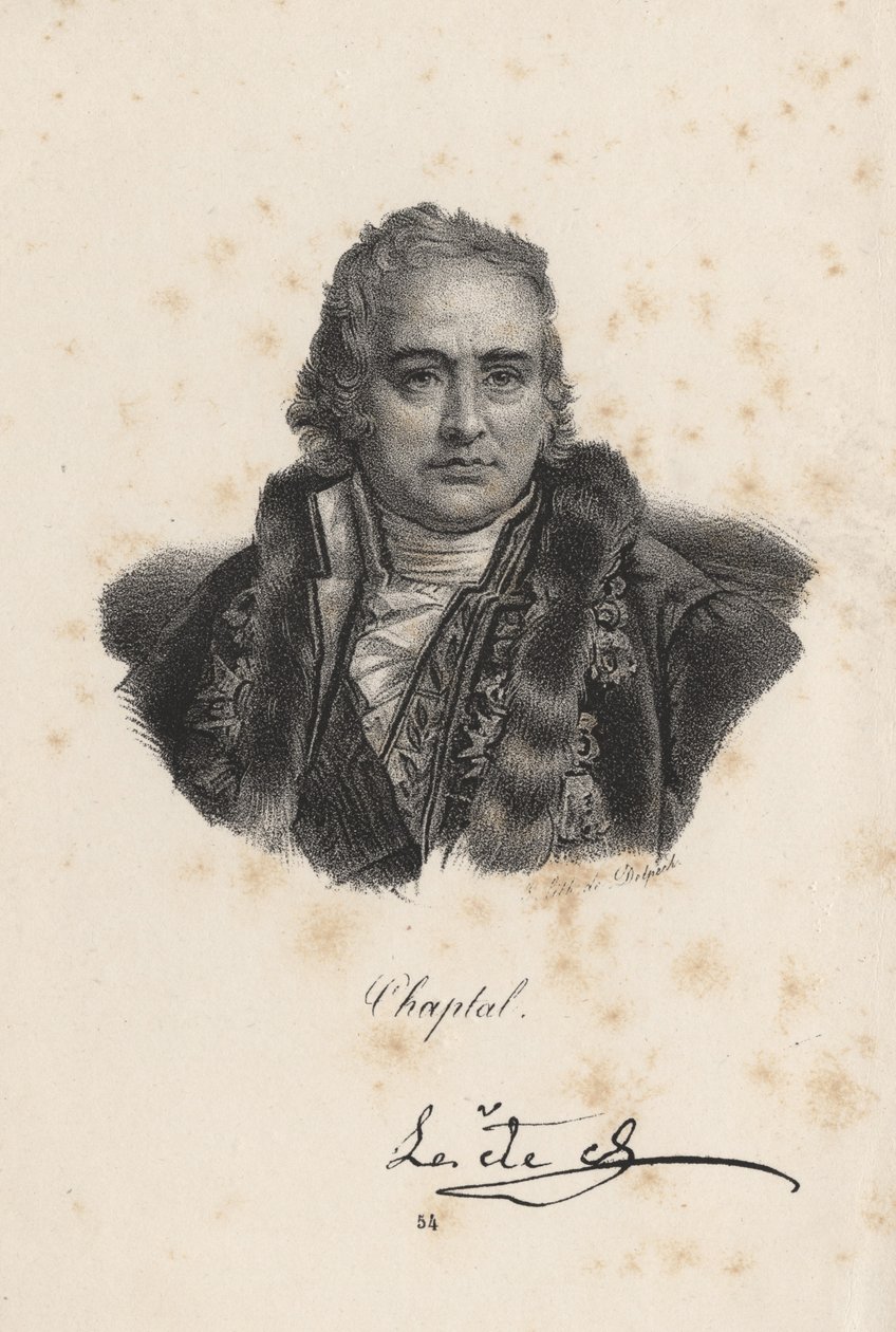 Chaptal, 1830 da Francois Seraphin Delpech