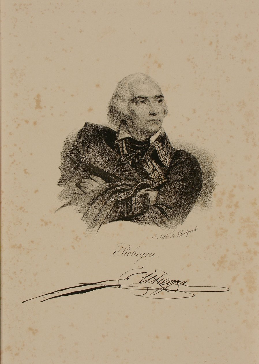 Generale Charles Pichegru (1761-1804) da Francois Seraphin Delpech