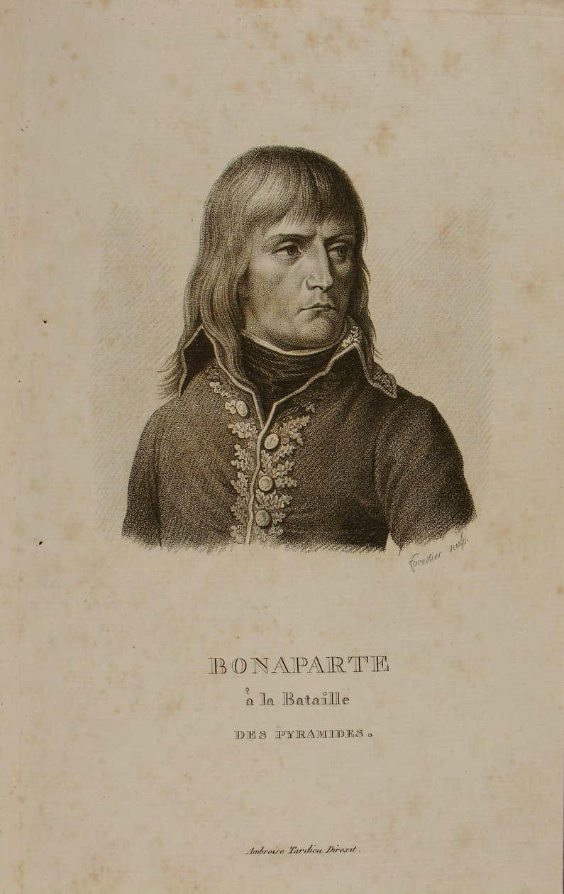 Ritratto di Napoleone Bonaparte (1769-1821) da Francois Seraphin Delpech