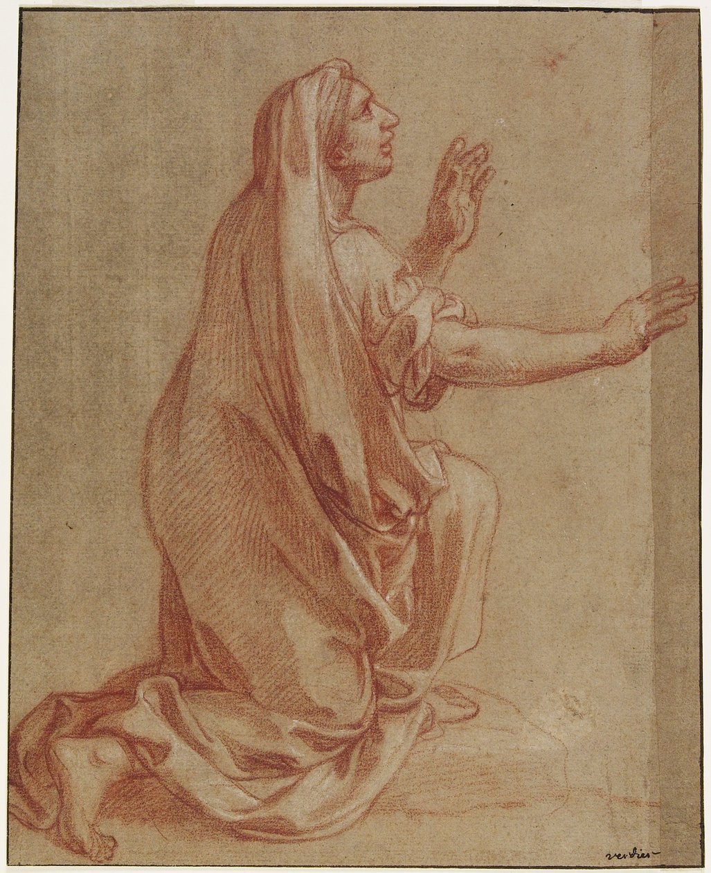 Studio per la Resurrezione di Lazzaro da Francois Verdier