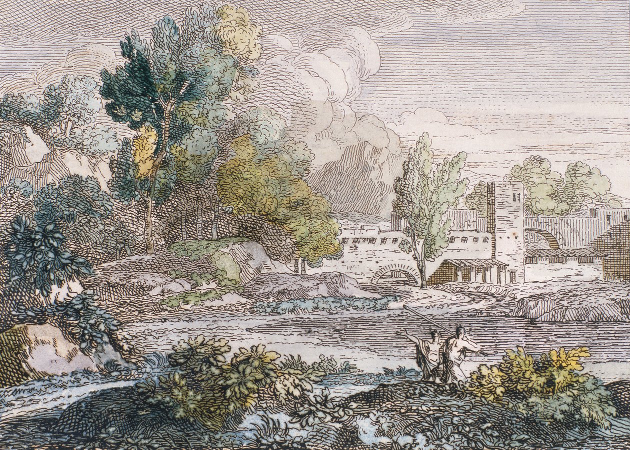 Paesaggio, 1807 da Francois Xavier Fabre