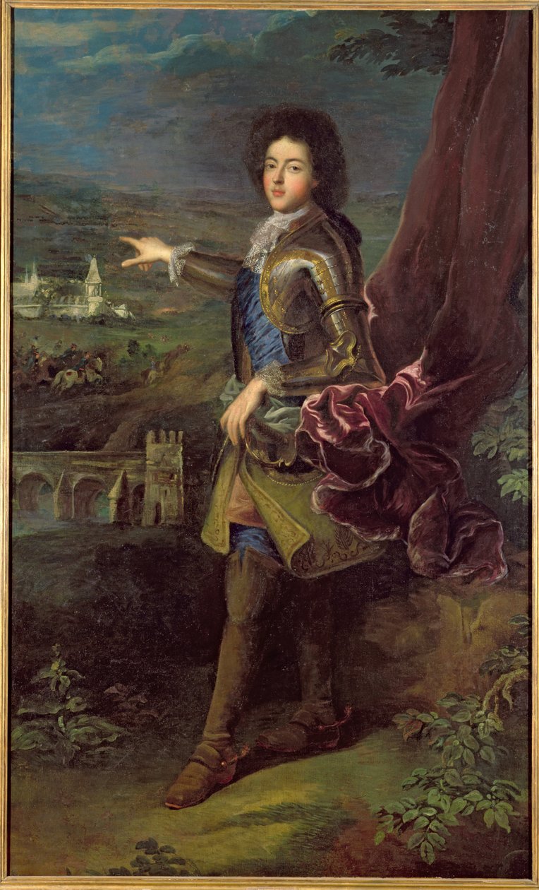 Ritratto di Louis Auguste de Bourbon (1670-1736) duca del Maine da Jean François de Troy