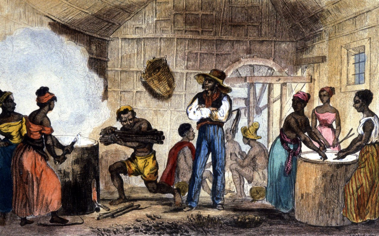 Schiavitù nelle Indie Occidentali da Francois-Hippolyte (after) Lalaisse