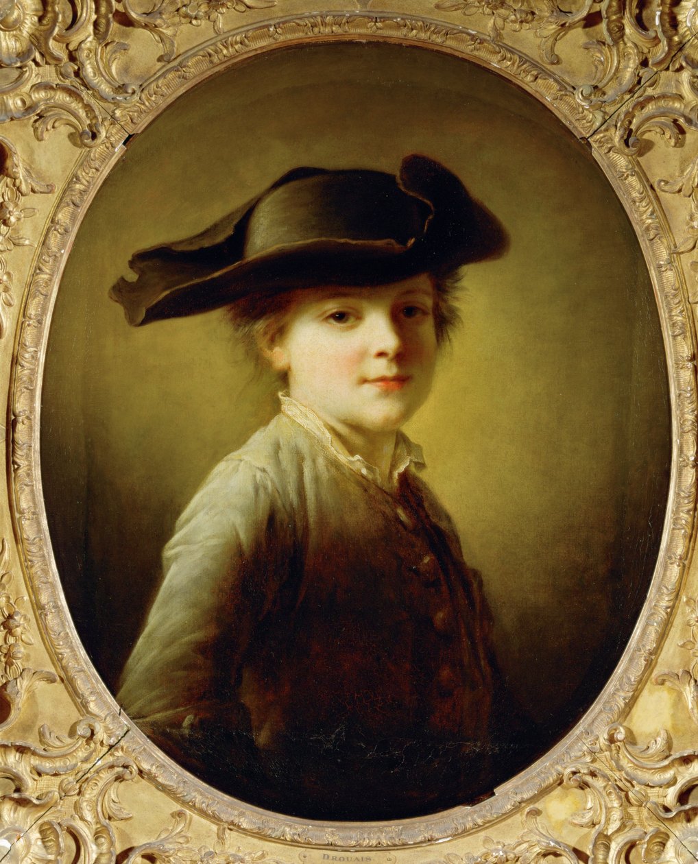 Jeune garcon au tricorne - ragazzo con cappello a tre angoli ... da Francois Hubert Drouais