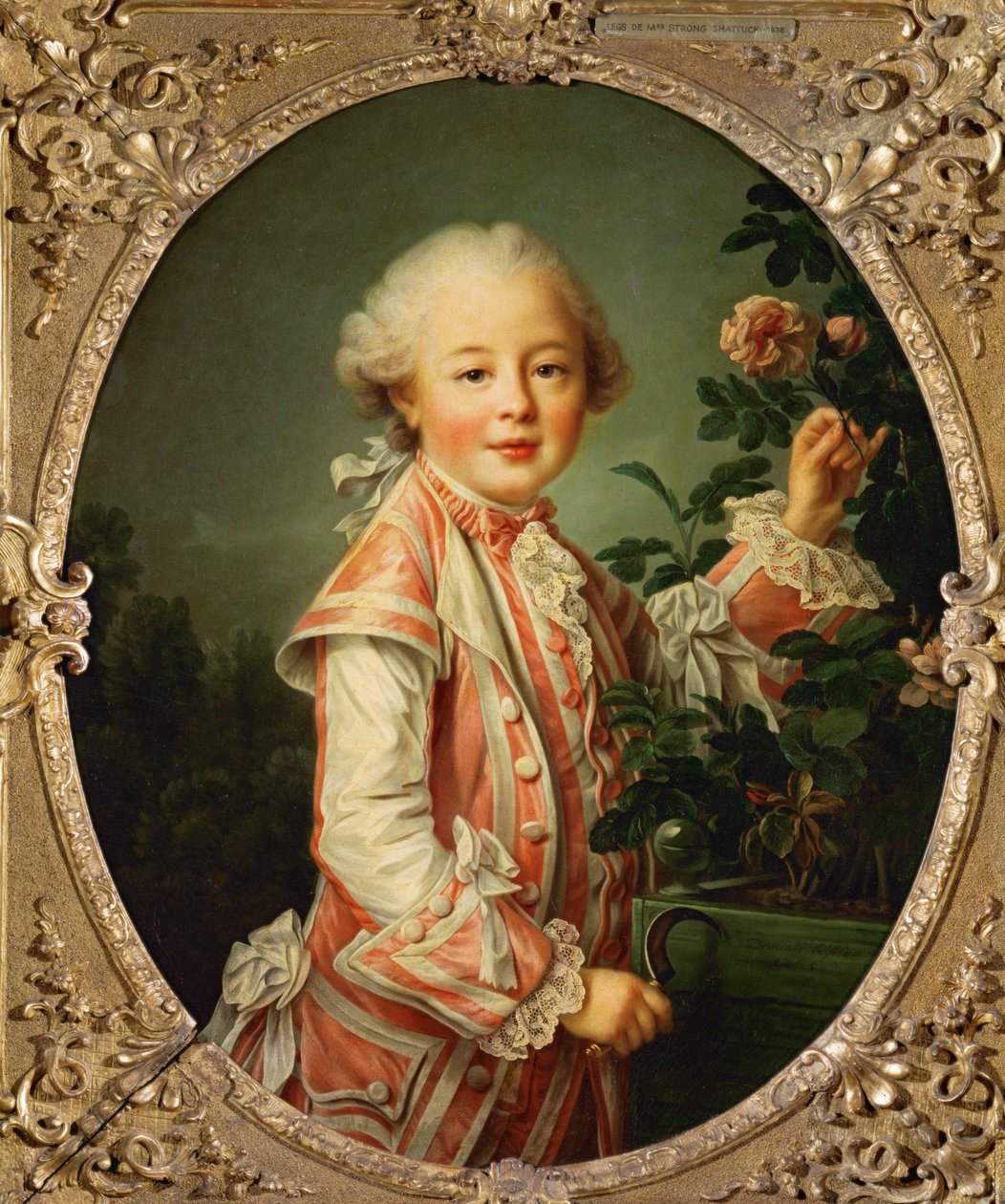 Il conte di Nogent ... da Francois Hubert Drouais